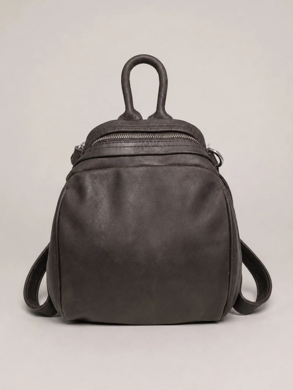 1999 100% full Leather backpack Y2K